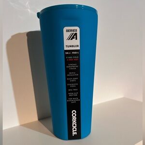 Brand New 24oz Capri Blue Corkcicle Tumbler